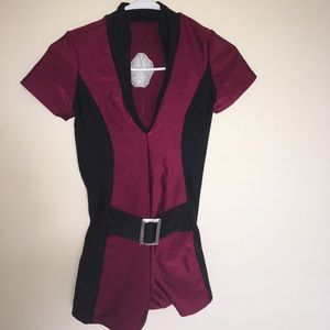 Red and Black Halloween/Dance Costume